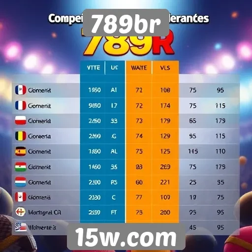 Comparativo entre 789br e concorrentes do setor